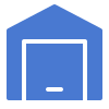 Dark stores network icon